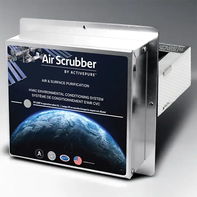 Air Scrubber by ActivePure whole-home air and surface purification system installed by Lincoln Heating & Air in Springfield, IL